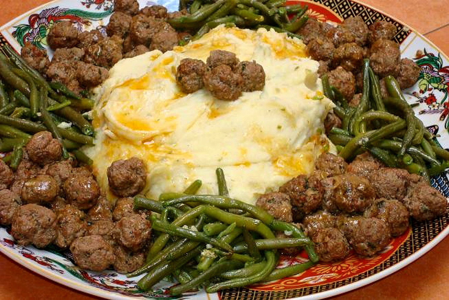 Moroccan Kefta Meatballs in Saffron Butter Sauce Taste of Maroc